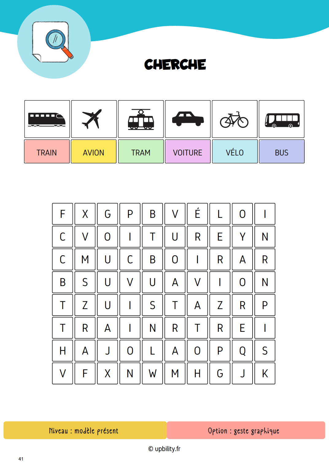 Acquisition d’un stock orthographique | Les transports - Image 5