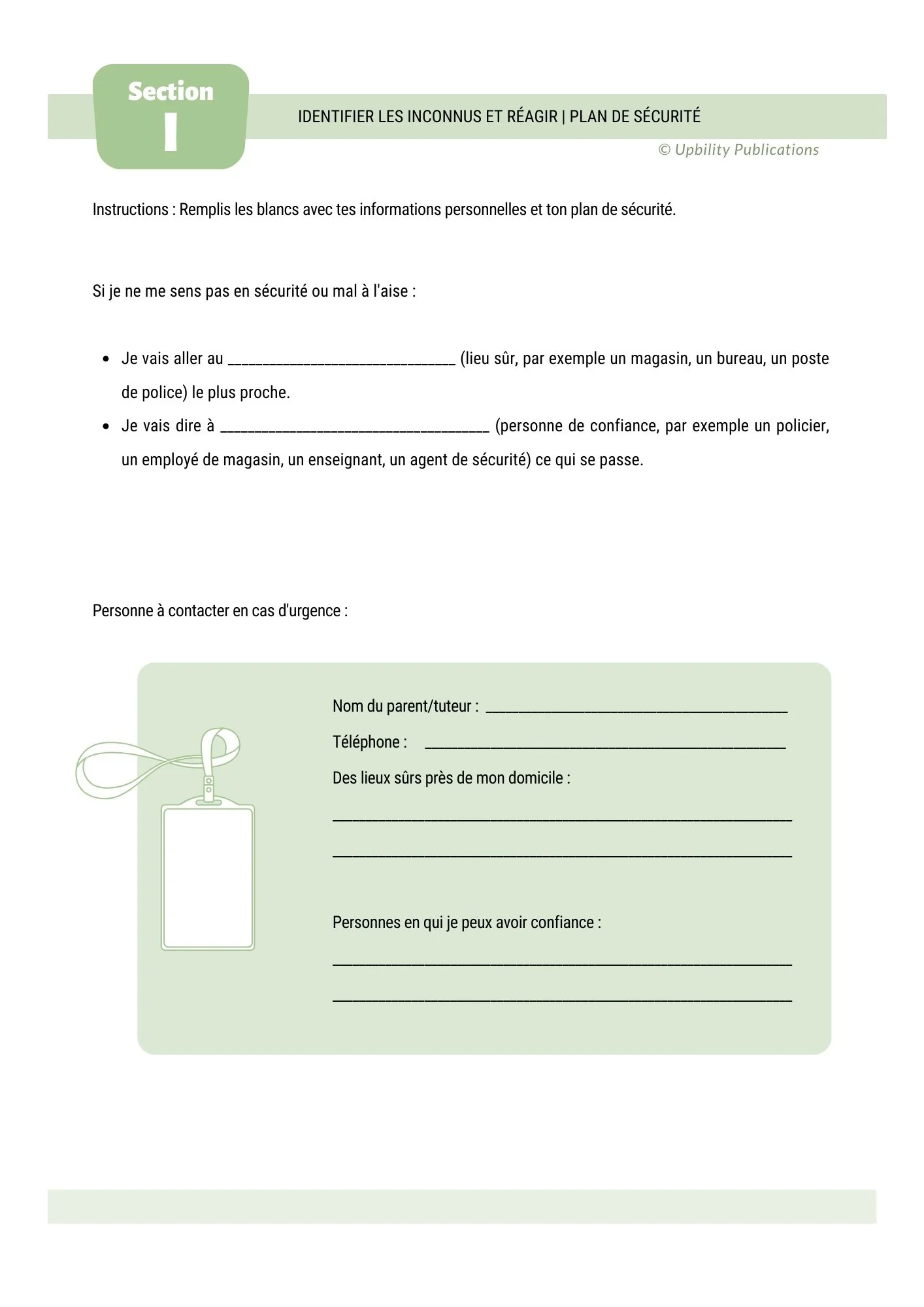Compétences en matière de sécurité pour les adolescents avec un trouble du spectre autistique - Image 6
