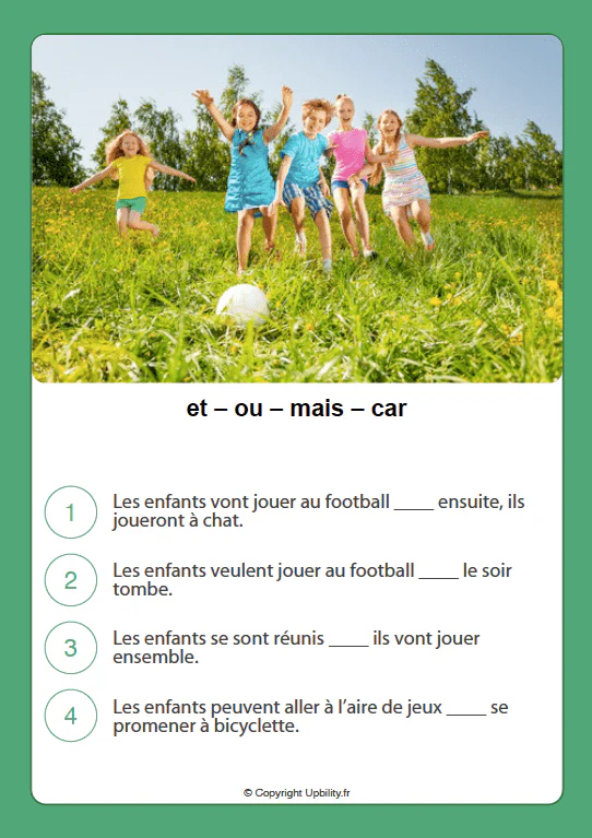FICHES ILLUSTRÉES | Apprendre à utiliser les conjonctions - Image 2