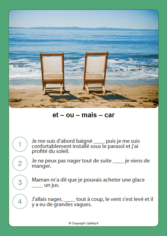 FICHES ILLUSTRÉES | Apprendre à utiliser les conjonctions - Image 4