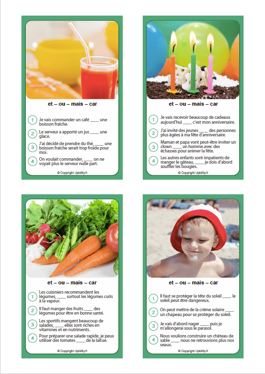FICHES ILLUSTRÉES | Apprendre à utiliser les conjonctions - Image 7