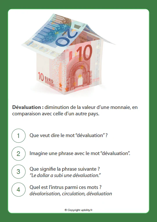 FICHES ILLUSTRÉES | Développement du vocabulaire (14-15 ans) - Image 4