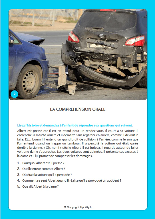 FICHES ILLUSTRÉES | Maîtriser la compréhension orale - Image 3