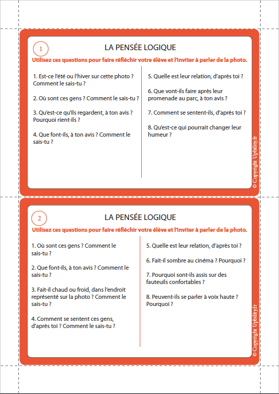 FICHES ILLUSTRÉES | Stimuler et développer la pensée logique - Image 6