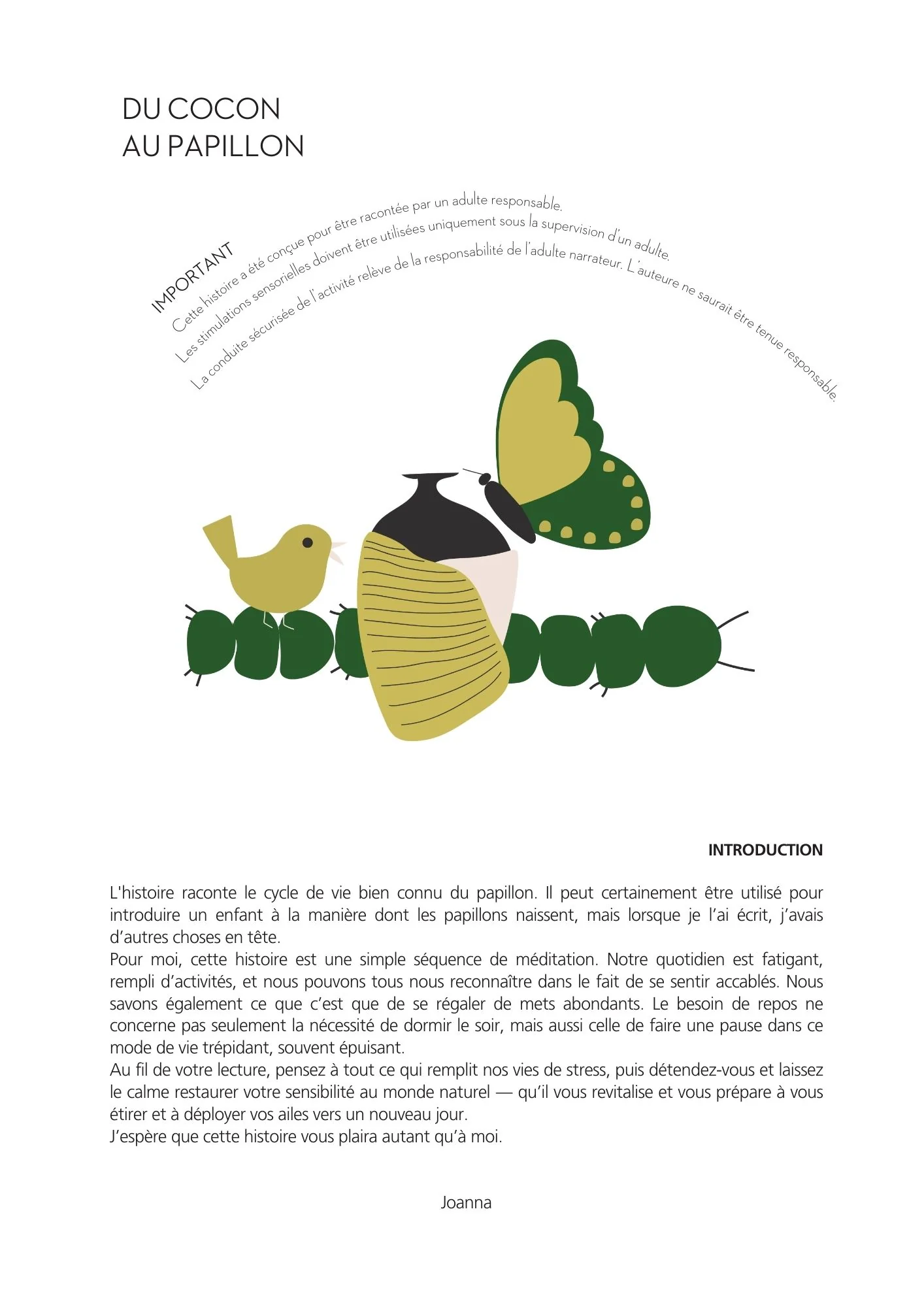 Histoires Sensorielles | Du cocon au papillon - Image 4