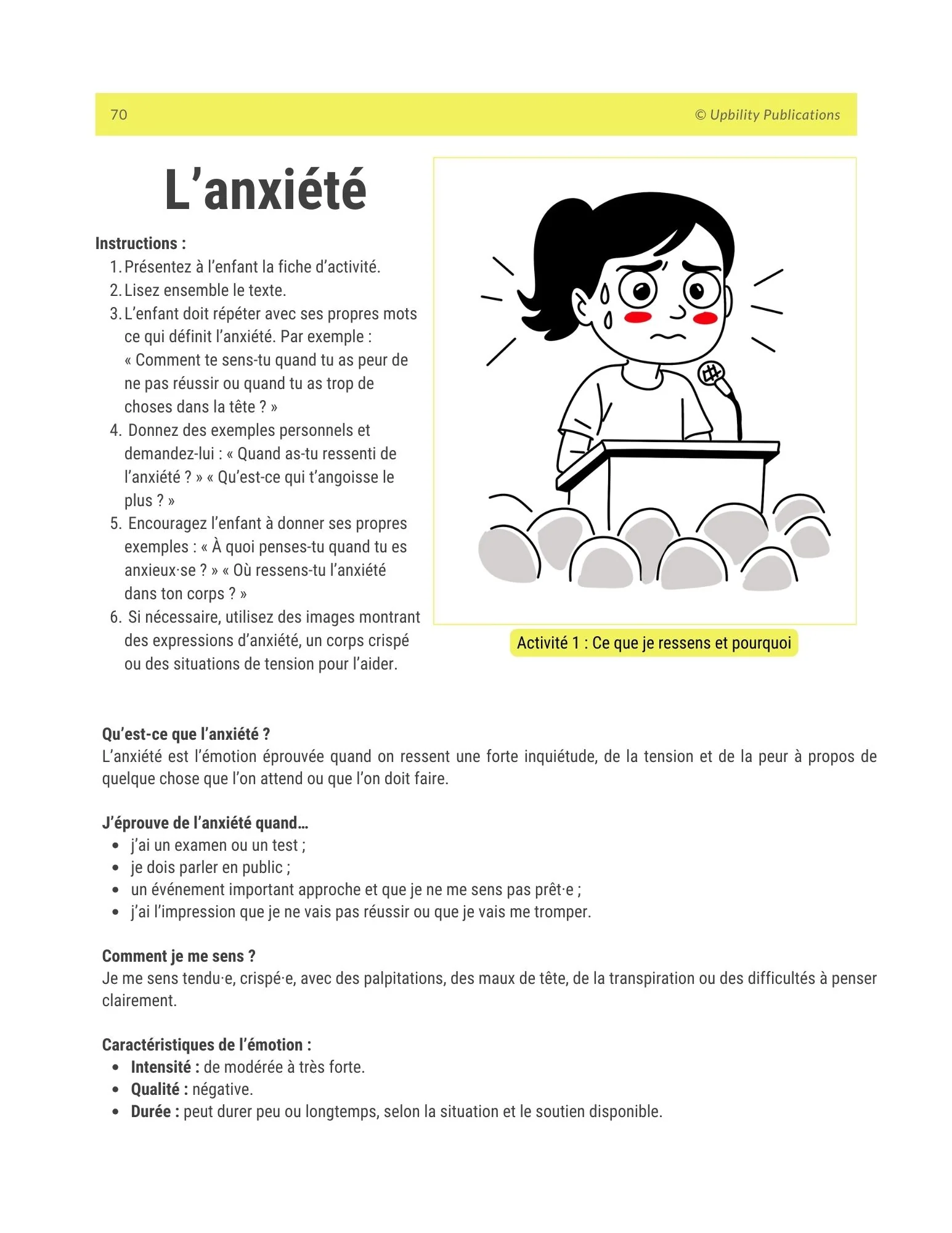 Identification, expression et gestion des émotions | NIVEAU AVANCÉ (Version 2025 mise à jour) - Image 4