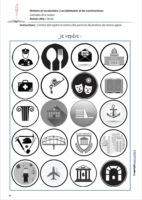 LES BATIMENTS ET LES CONSTRUCTIONS  | Notions et vocabulaire - Image 3