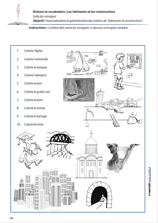 LES BATIMENTS ET LES CONSTRUCTIONS  | Notions et vocabulaire - Image 6