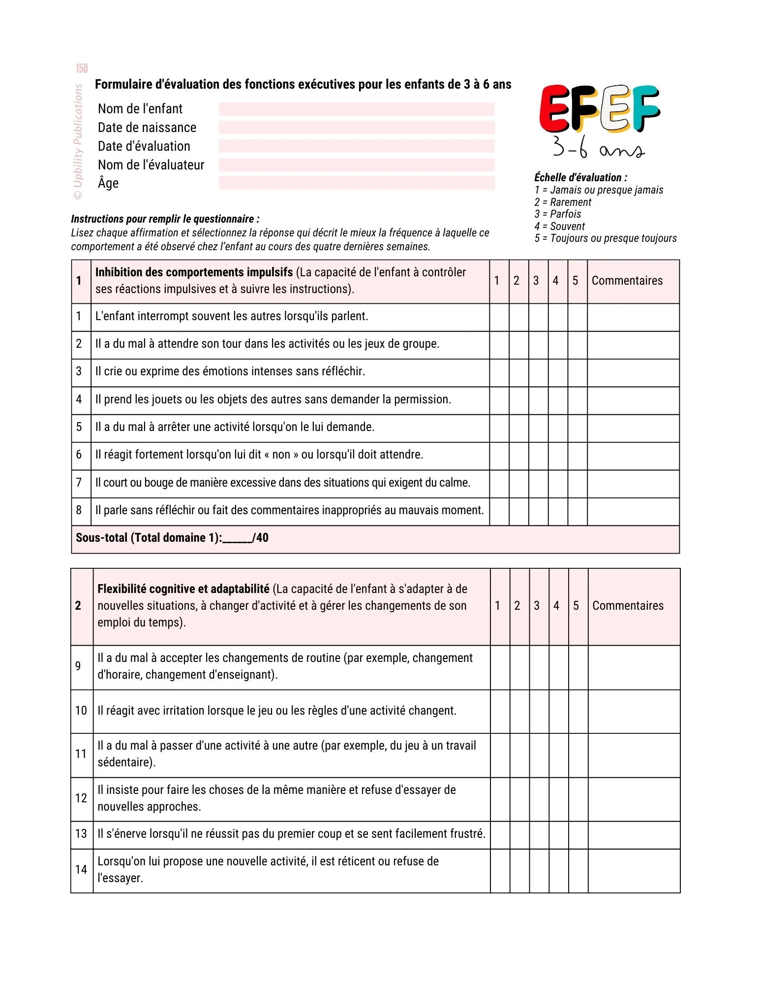 Les fonctions exécutives - Stratégies d’intervention | 3–6 ans - Image 8
