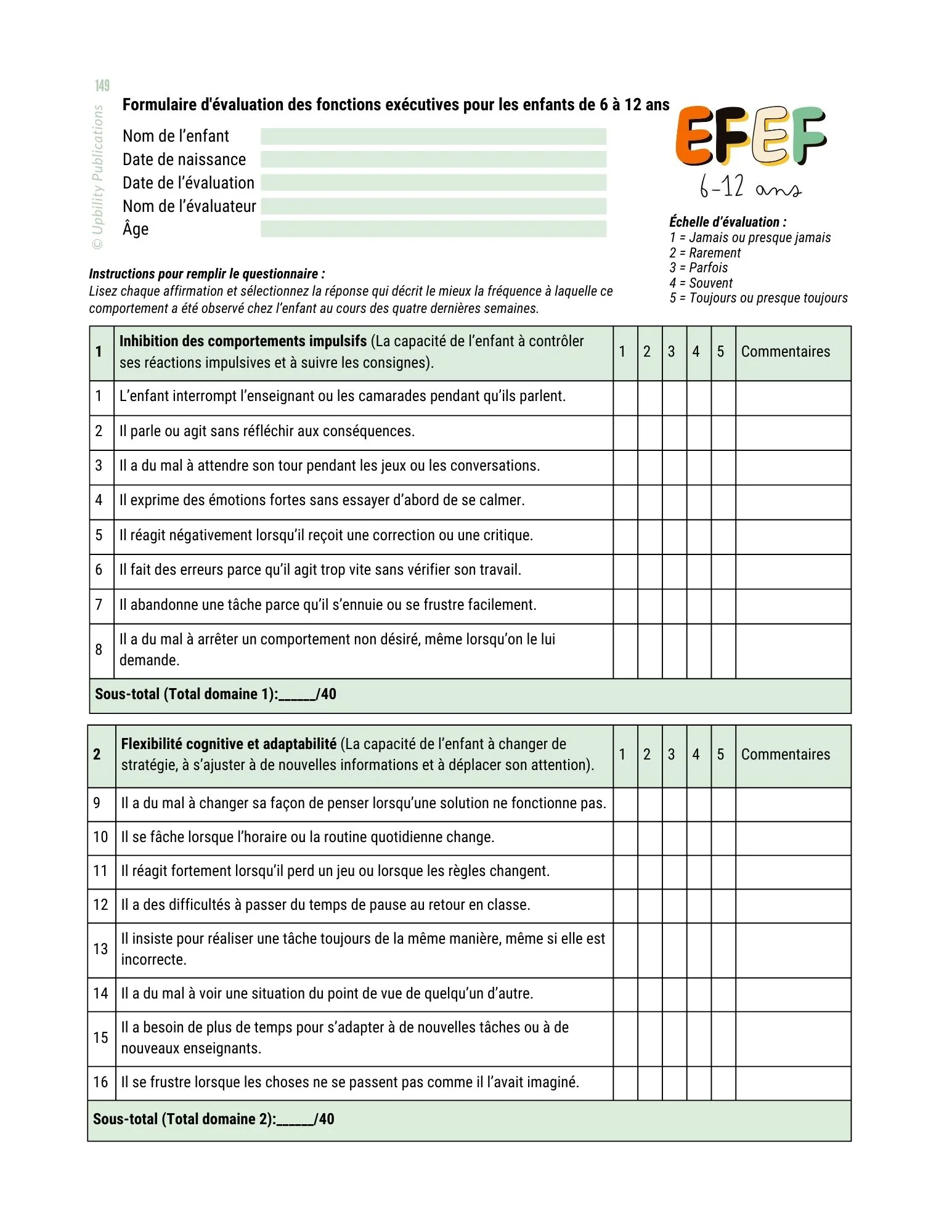 Les fonctions exécutives - Stratégies d’intervention | 6–12 ans - Image 8