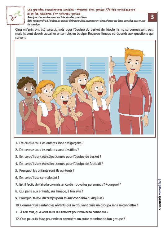 Les grandes compétences sociales | Membre d’un groupe - Image 4