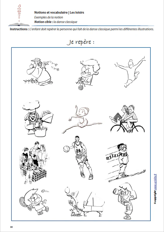 LES LOISIRS | Notions et vocabulaire - Image 5