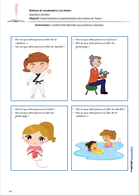 LES LOISIRS | Notions et vocabulaire - Image 7