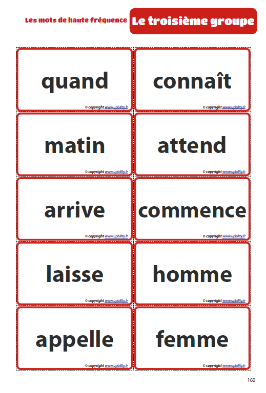 MOTS DE HAUTE FRÉQUENCE pour le développement des Compétences en lecture - Image 7