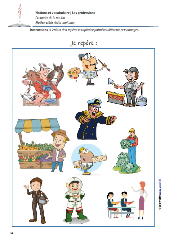 LES PROFESSIONS | Notions et vocabulaire - Image 3