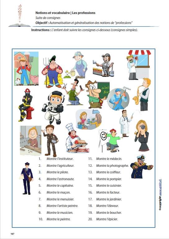 LES PROFESSIONS | Notions et vocabulaire - Image 4