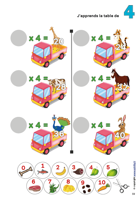 LES TABLES DE MULTIPLICATION | Apprendre, retenir, jouer - Image 4
