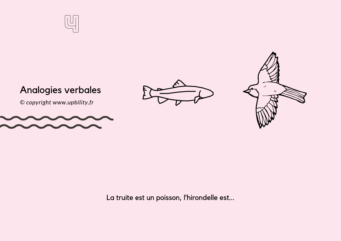 POCKET CARDS | Analogies verbales - Image 3