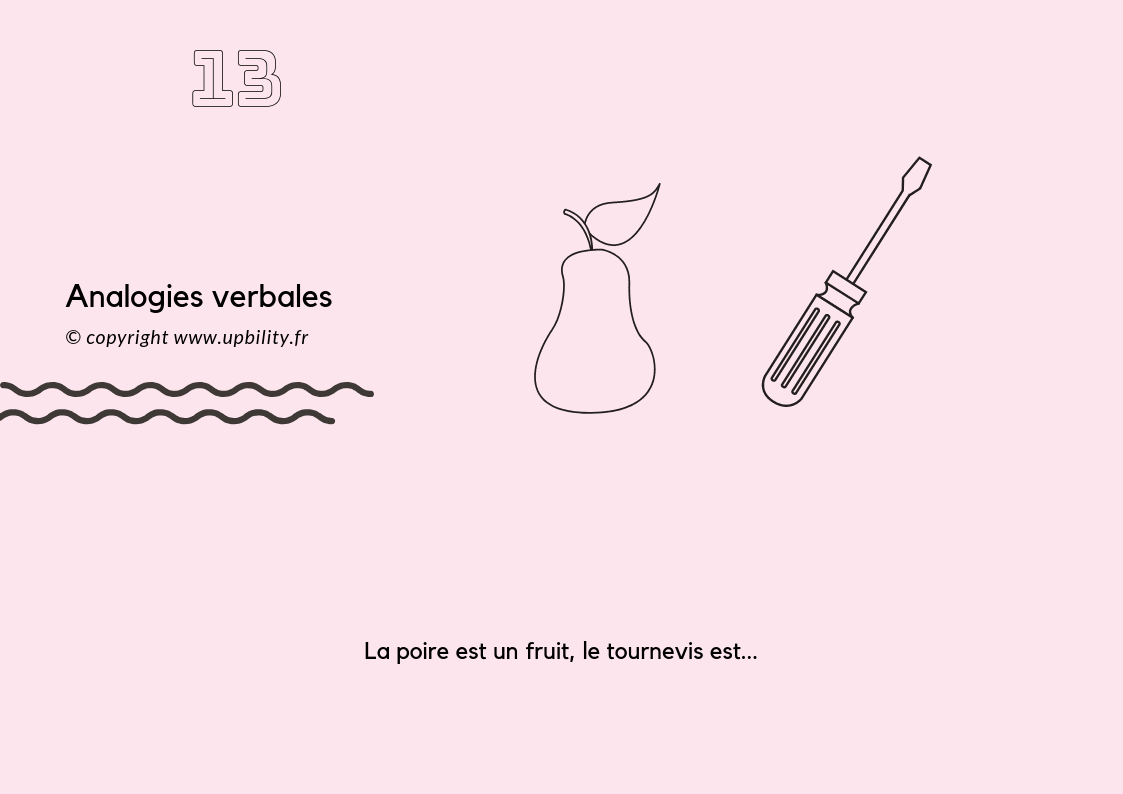 POCKET CARDS | Analogies verbales - Image 4