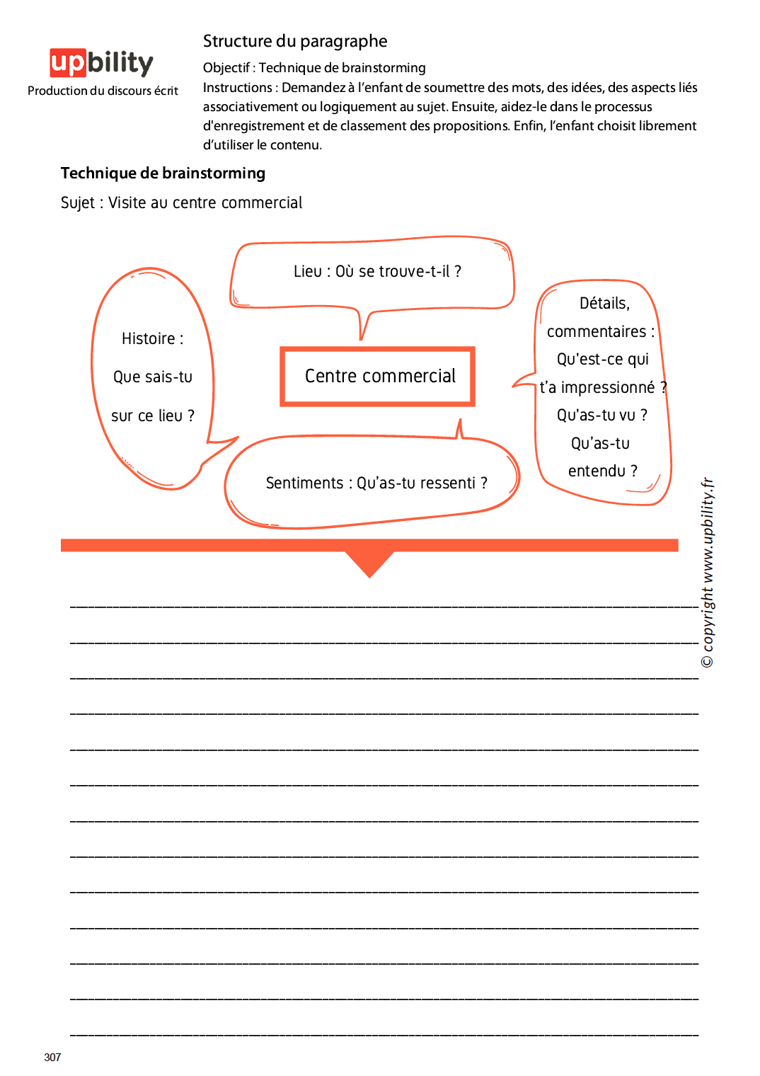 PRODUCTION DU DISCOURS ÉCRIT | Structure du paragraphe - Image 10