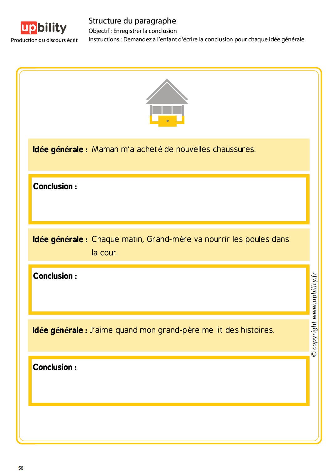 PRODUCTION DU DISCOURS ÉCRIT | Structure du paragraphe - Image 5