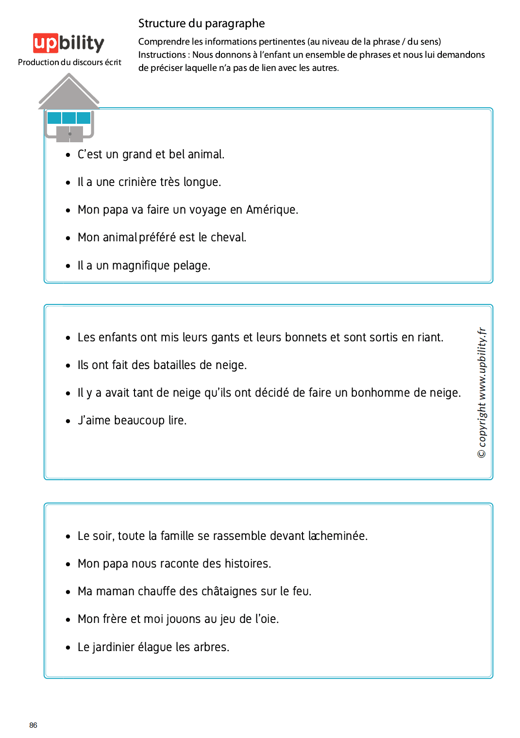 PRODUCTION DU DISCOURS ÉCRIT | Structure du paragraphe - Image 7