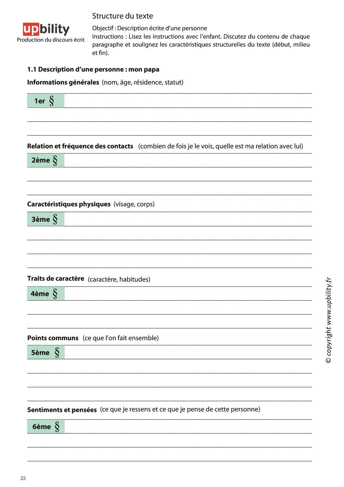 PRODUCTION DU DISCOURS ÉCRIT | Structure du texte - Partie A - Image 3