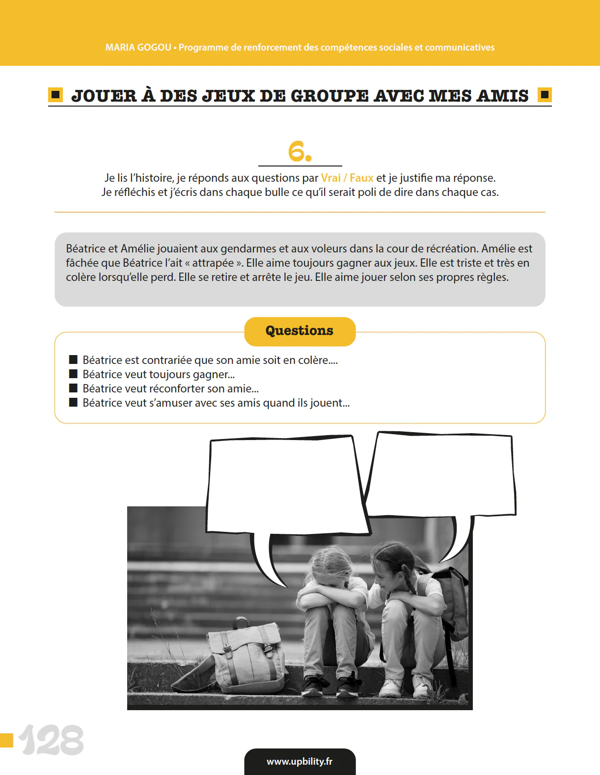 Programme de renforcement des compétences sociales et communicatives - Image 6