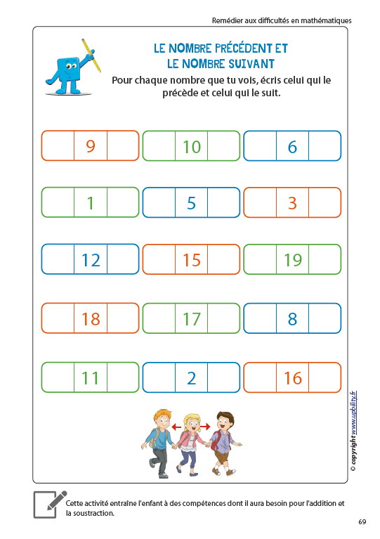 Remédier aux difficultés en mathématiques - Âge préscolaire et début de la scolarité - Image 3