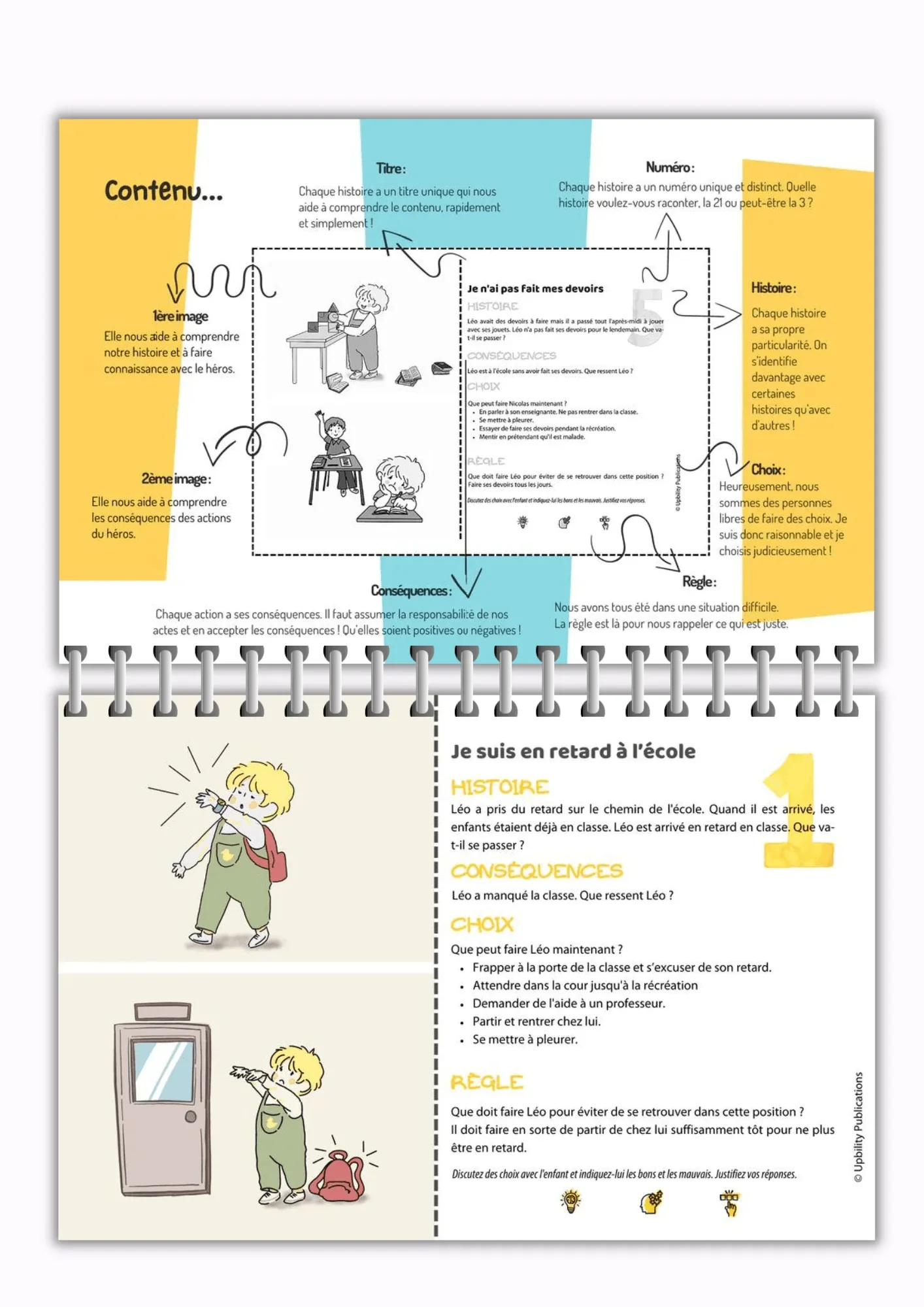 Situations sociales | 300 histoires sociales - Flip Card Series | ENSEMBLE DE 10 LIVRES IMPRIMÉS - Image 11