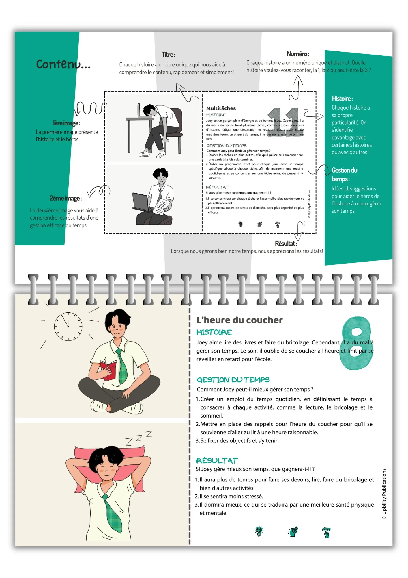 Situations sociales | 300 histoires sociales - Flip Card Series | ENSEMBLE DE 10 LIVRES IMPRIMÉS - Image 8
