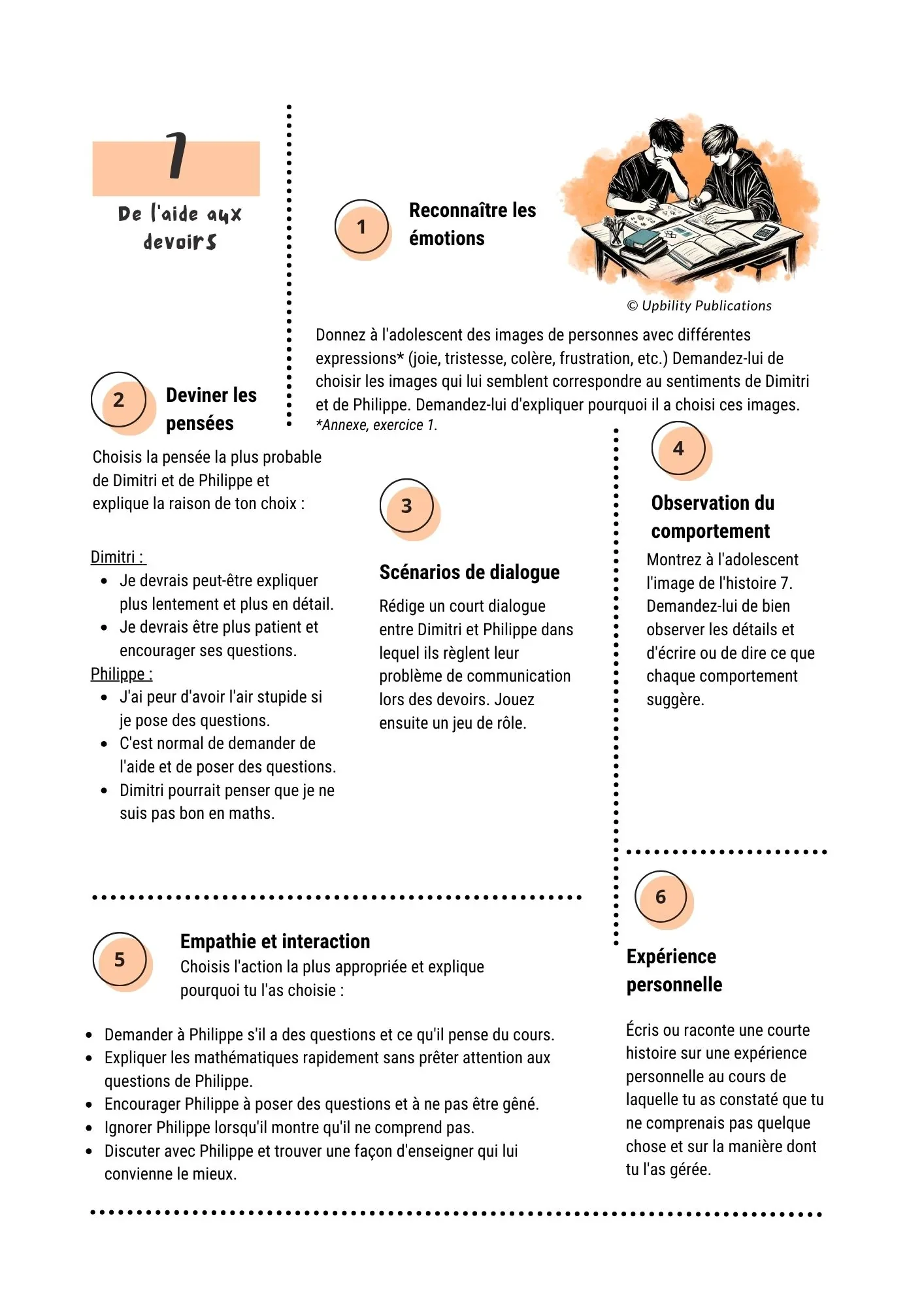 Situations sociales pour les adolescents avec un TSA - Social Steps | ENSEMBLE DE 5 LIVRES IMPRIMÉS - Image 5