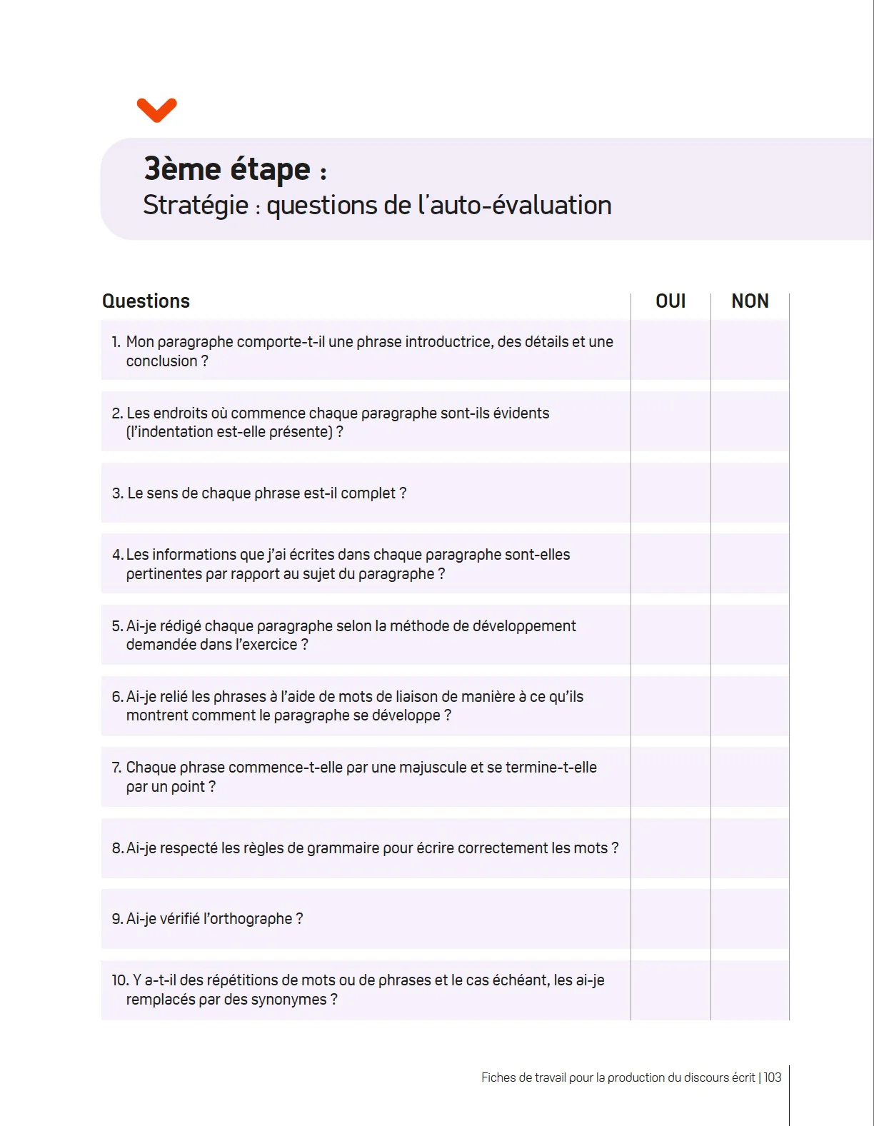 STRATÉGIES MÉTACOGNITIVES pour la production du discours écrit - Image 6
