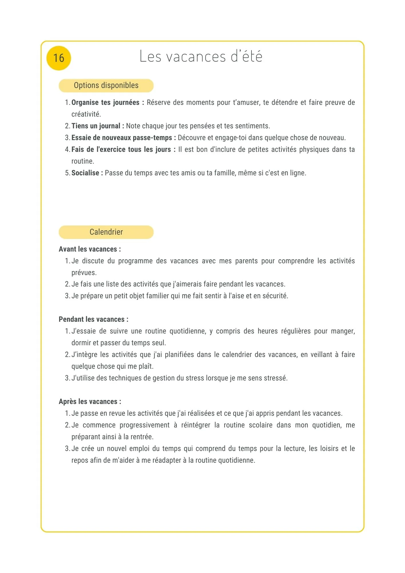 Transitions pour les adolescents avec un trouble du spectre autistique - Image 5